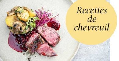 Recettes de chevreuil pour l'été